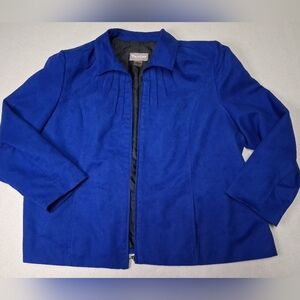 TanJay Women's Royal Blue Blazer